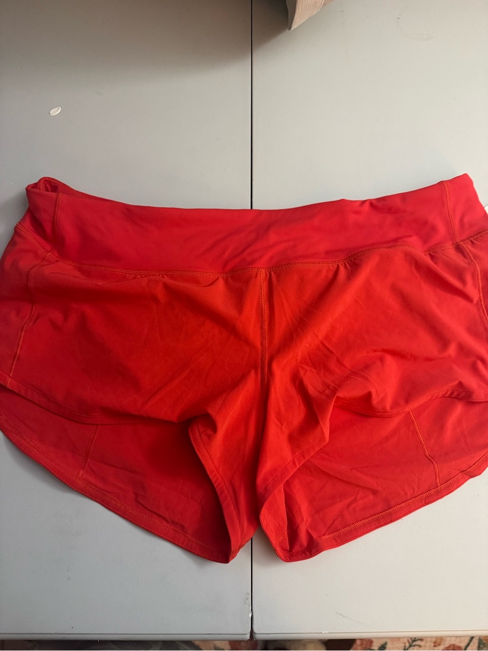 lululemon athletica Red Women’s Athletic Shorts